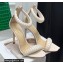 Gianvito Rossi Heel 10.5cm BIJOUX Sandals White/Crystal 2022