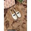 Louis Vuitton Rubber Patch Starboard Flat Espadrilles in Cotton Canvas Creamy 2022