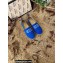 Louis Vuitton Rubber Patch Starboard Flat Espadrilles in Cotton Canvas Blue 2022