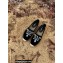 Prada Embroidered Lettering Logo Velvet Espadrilles Black 2022