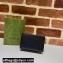 Gucci GG Marmont Medium Wallet 644407 Resin Hardware Black 2022