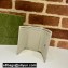 Gucci GG Marmont Medium Wallet 644407 Resin Hardware White 2022