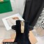 Gianvito Rossi Heel 10.5cm BIJOUX Sandals Suede All Black/Crystal 2022