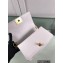Chanel Chain Braided Top Handle Boy Flap Small Bag A67085 White 2022