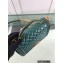 Chanel Chain Braided Top Handle Boy Flap Medium Bag A67086 Green 2022
