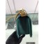Chanel Chain Braided Top Handle Boy Flap Medium Bag A67086 Green 2022