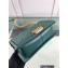 Chanel Chain Braided Top Handle Boy Flap Medium Bag A67086 Green 2022