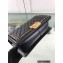 Chanel Chain Braided Top Handle Boy Flap Medium Bag A67086 Black 2022