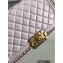Chanel Chain Braided Top Handle Boy Flap Medium Bag A67086 White 2022