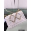 Chanel Quilted Chain Braided Boy Flap Small Bag A67085 White 2022