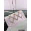 Chanel Quilted Chain Braided Boy Flap Medium Bag A67086 White 2022