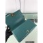 Chanel Quilted Chain Braided Boy Flap Medium Bag A67086 Green 2022