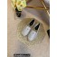 Prada Satin Espadrilles White with Crystals 2022