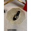 Valentino Leather Vlogo Espadrilles Slide Sandals Black 2022
