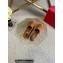 Valentino Grainy Calfskin Leather Rockstud Espadrilles Brown 2022
