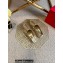 Valentino Grainy Calfskin Leather Rockstud Espadrilles Light Gold 2022