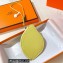 Hermes Lemon Leather Fruit Bag Charm 2022