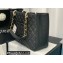 Chanel GST Shopping Tote Bag A50995 in Caviar Leather Black/Gold