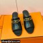 Hermes Roulis Buckle Camilla Mules Black