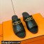 Hermes Roulis Buckle Camilla Mules Black