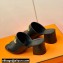 Hermes Roulis Buckle Camilla Mules Black
