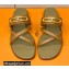 Hermes Roulis Buckle Claire Sandals Brown