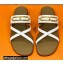 Hermes Roulis Buckle Claire Sandals White