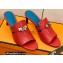 Hermes Kelly Buckle Cute Sandals Red