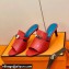 Hermes Kelly Buckle Cute Sandals Red