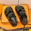 Hermes Original Calfskin Takara Sandals Black