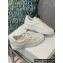 Celine Trainer Low Lace-up Sneakers In Calfskin White 2022