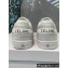 Celine Trainer Low Lace-up Sneakers In Calfskin White 2022