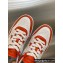 Celine Trainer Low Lace-up Sneakers In Calfskin White/Orange 2022