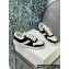 Celine Trainer Low Lace-up Sneakers In Calfskin White/Black 2022