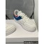 Celine Trainer Low Lace-up Sneakers In Calfskin White/Red/Blue 2022