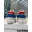 Celine Trainer Low Lace-up Sneakers In Calfskin White/Red/Blue 2022
