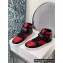 Celine High Sneakers Ct-03 With Velcro In Calfskin Black/Red 2022