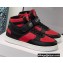 Celine High Sneakers Ct-03 With Velcro In Calfskin Black/Red 2022