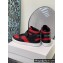 Celine High Sneakers Ct-03 With Velcro In Calfskin Black/Red 2022