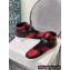 Celine High Sneakers Ct-03 With Velcro In Calfskin Black/Red 2022