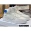 Celine Ct-01 "z" Trainer High Top Sneakers In Calfskin White/Blue 2022