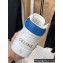 Celine Ct-01 "z" Trainer High Top Sneakers In Calfskin White/Blue 2022