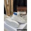 Celine Ct-01 "z" Trainer High Top Sneakers In Calfskin White/Blue 2022
