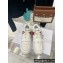 Celine Ct-02 Mid Sneakers With Velcro In Calfskin White/Red/Blue 2022