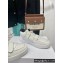 Celine Ct-02 Mid Sneakers With Velcro In Calfskin White/Black 2022