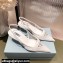 Prada Mesh fabric slingback pumps White 2022