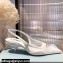 Prada Mesh fabric slingback pumps White 2022