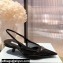 Prada Mesh fabric slingback pumps Black 2022