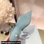 Prada Mesh fabric slingback pumps Blue 2022
