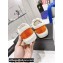 Chanel Canvas and Suede Sneakers White/Orange 2022